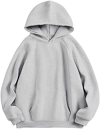 Women Hoodies Oversized Fleece Long Sleeve Comfy Casual Basic Pullover Sweatshirts 2025 Fall Outfits Y2K Clothes