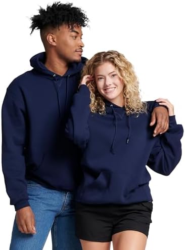 mens Dri-power Fleece Hoodies, Moisture Wicking, Cotton Blend, Relaxed Fit, Sizes S-4x