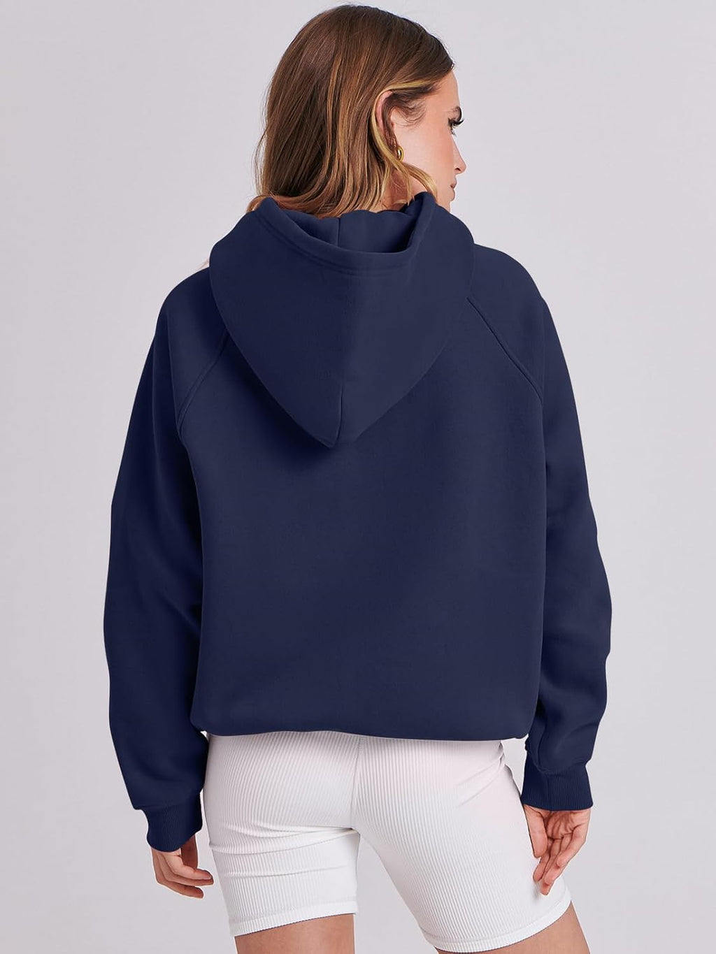 Women Hoodies Oversized Fleece Long Sleeve Comfy Casual Basic Pullover Sweatshirts 2025 Fall Outfits Y2K Clothes