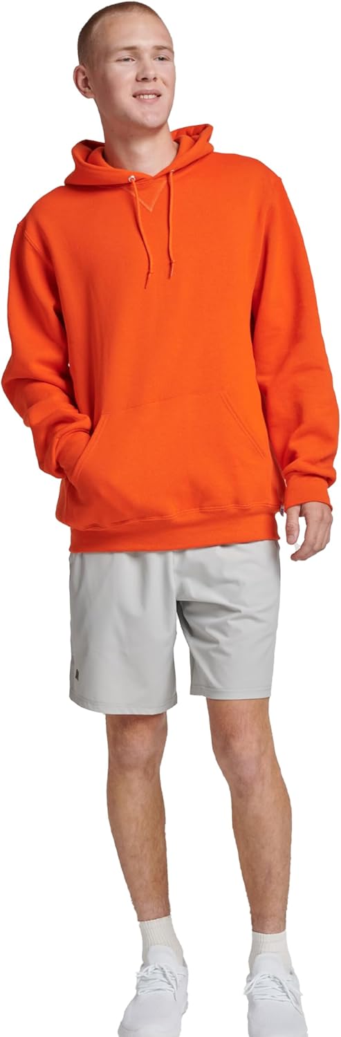mens Dri-power Fleece Hoodies, Moisture Wicking, Cotton Blend, Relaxed Fit, Sizes S-4x