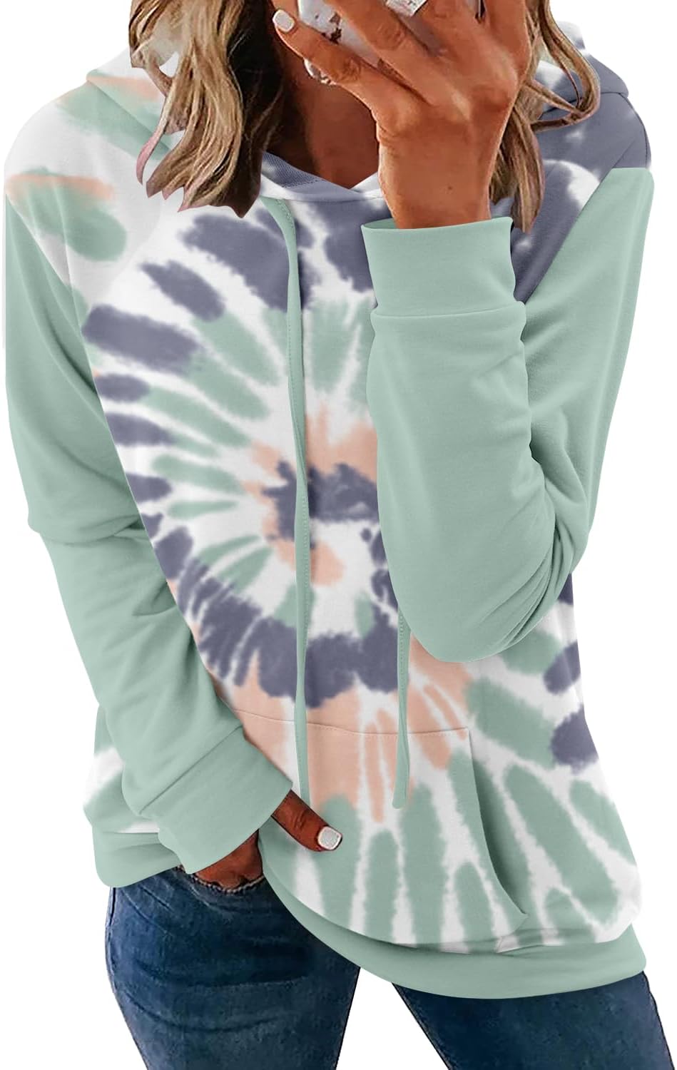Women's Pullover Hoodies Teen Girls Trendy Fall Fashion Tops Hooded Sweatshirts