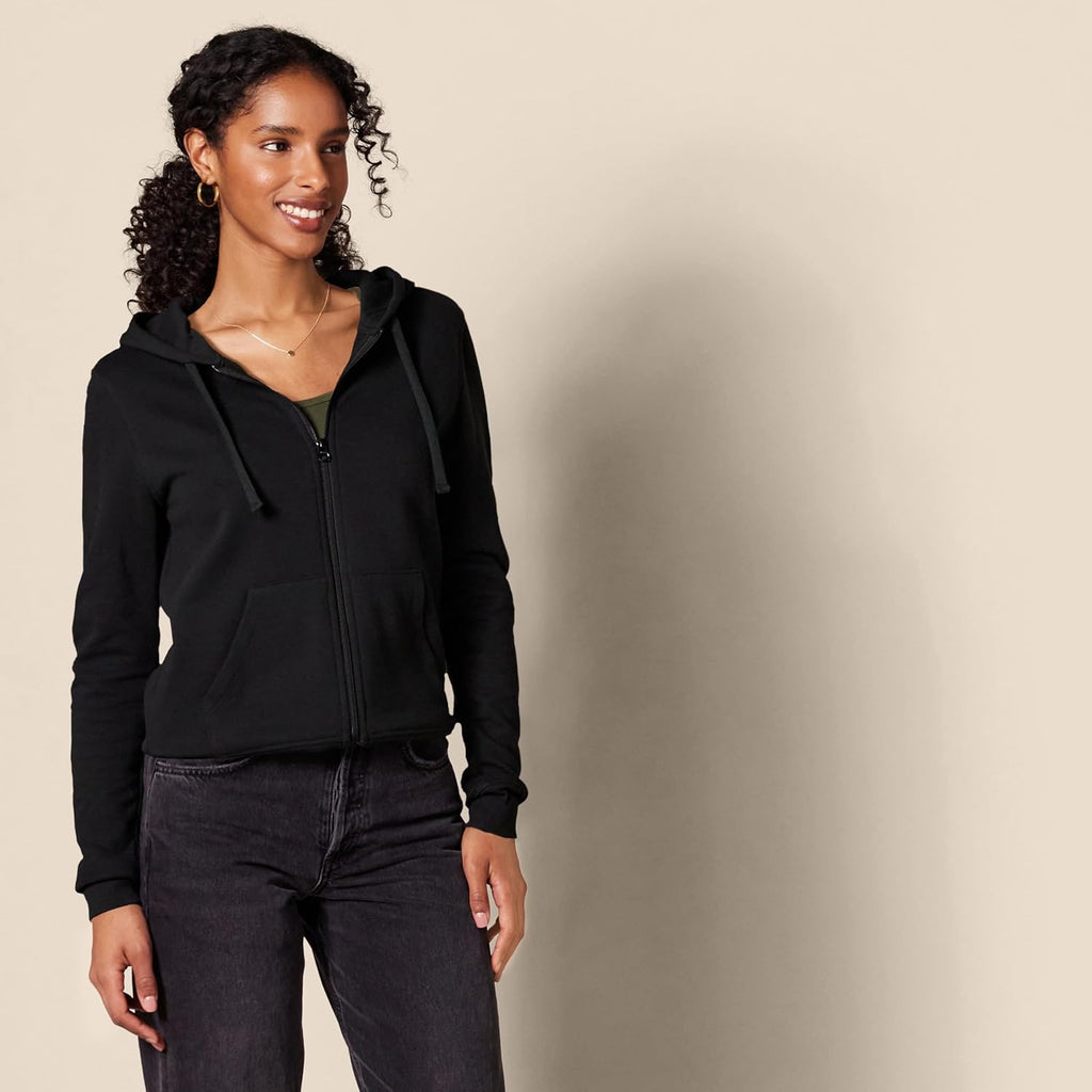 Women's Fleece Full-Zip Hoodie (Available in Plus Size)