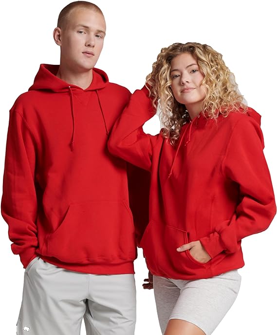 mens Dri-power Fleece Hoodies, Moisture Wicking, Cotton Blend, Relaxed Fit, Sizes S-4x