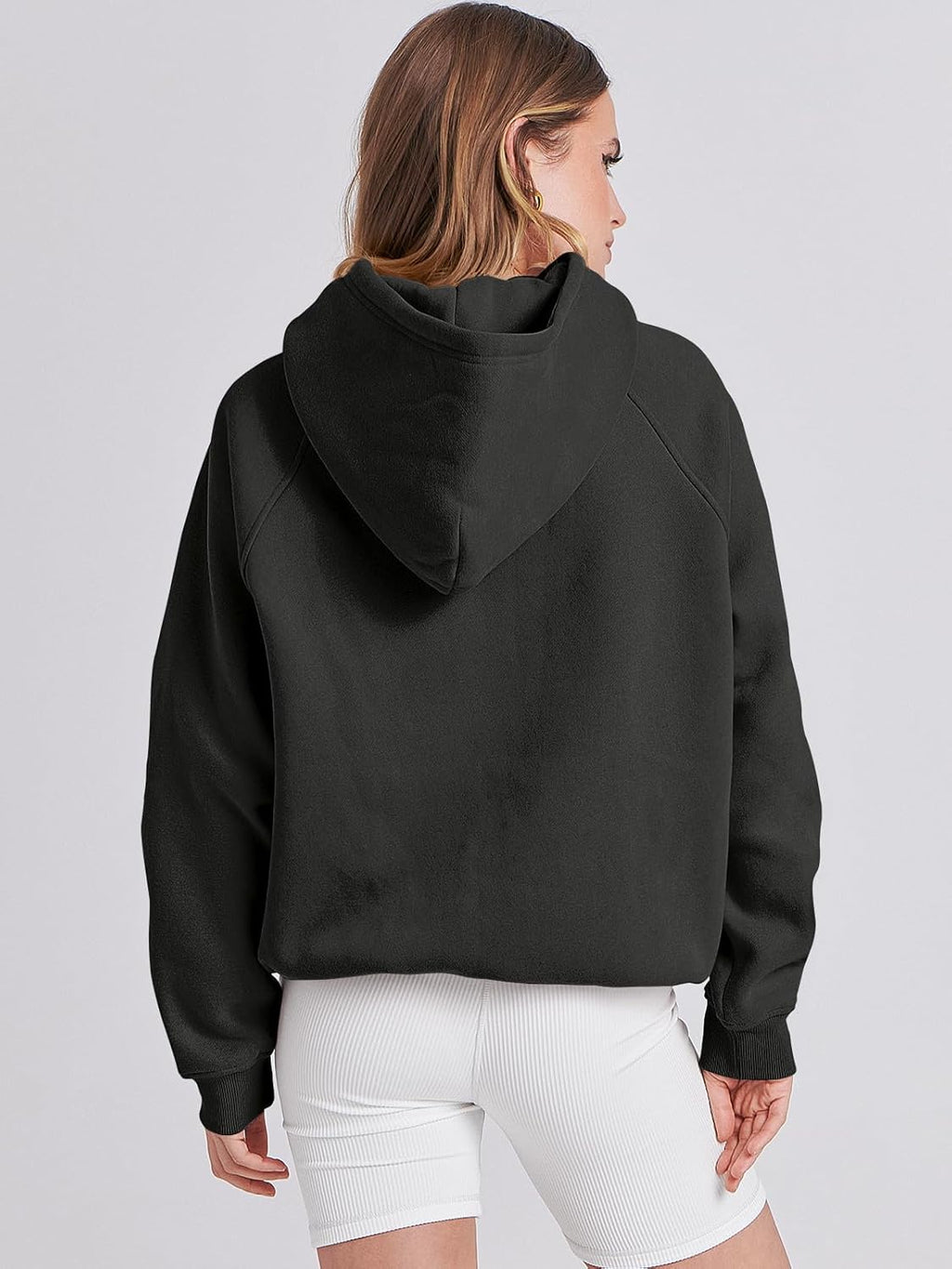 Women Hoodies Oversized Fleece Long Sleeve Comfy Casual Basic Pullover Sweatshirts 2025 Fall Outfits Y2K Clothes