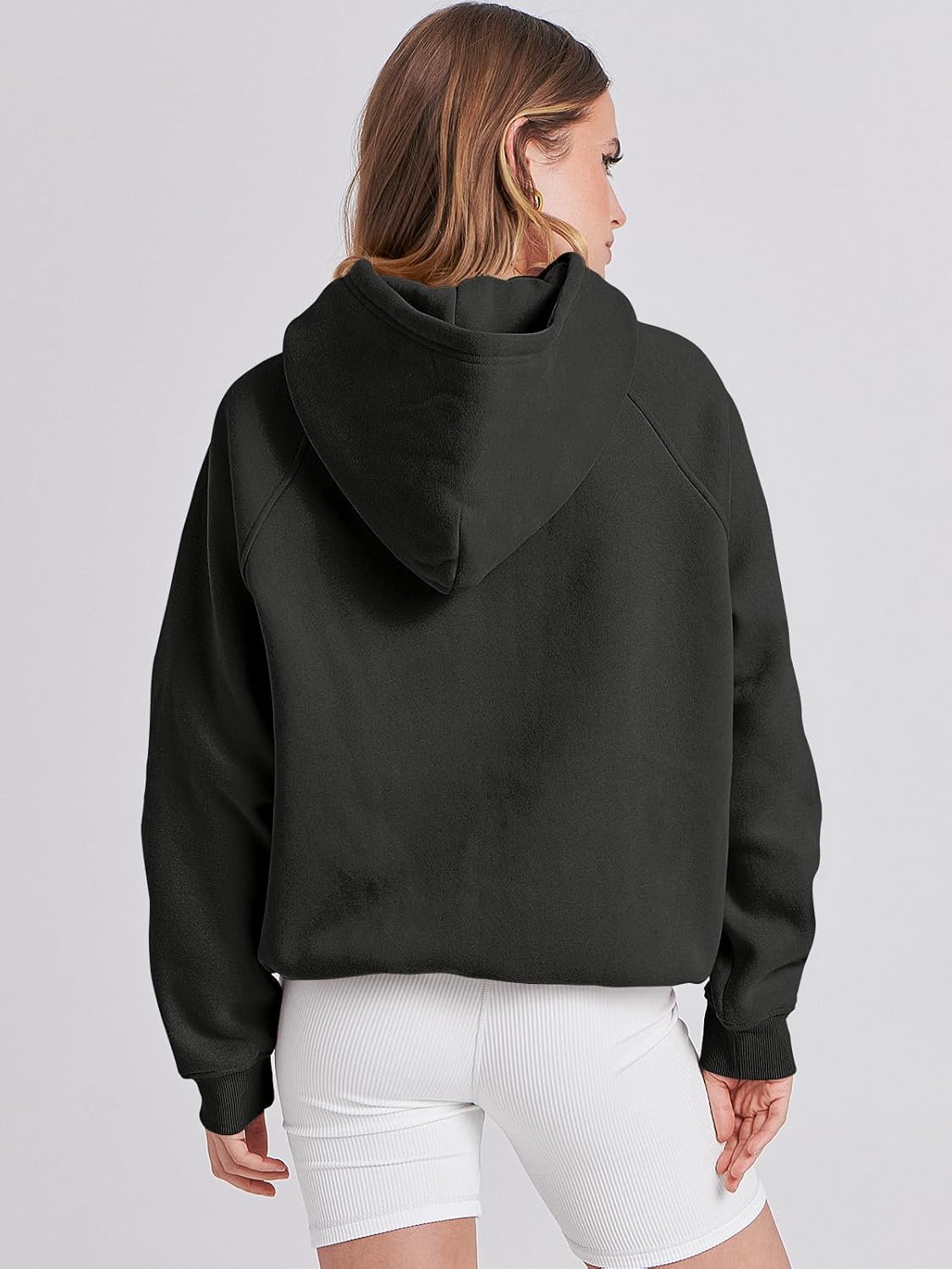 Women Hoodies Oversized Fleece Long Sleeve Comfy Casual Basic Pullover Sweatshirts 2025 Fall Outfits Y2K Clothes