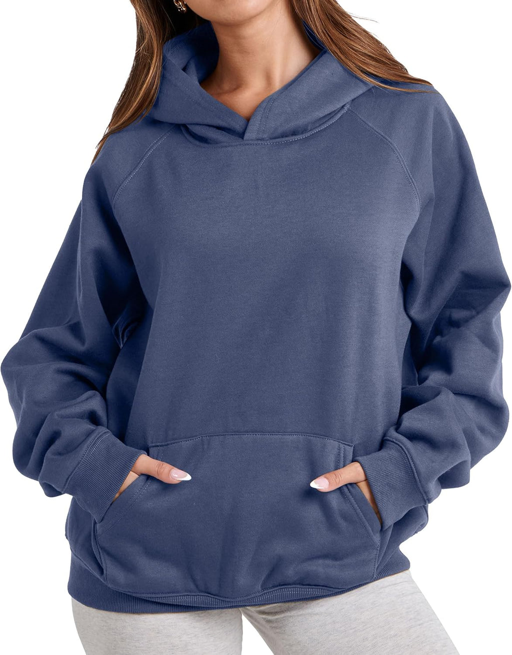 Womens Camo Hoodies Maple Leaf Print Oversized Hooded Sweatshirt Fleece Pullover Sweatshirts Long Sleeve with Pocket