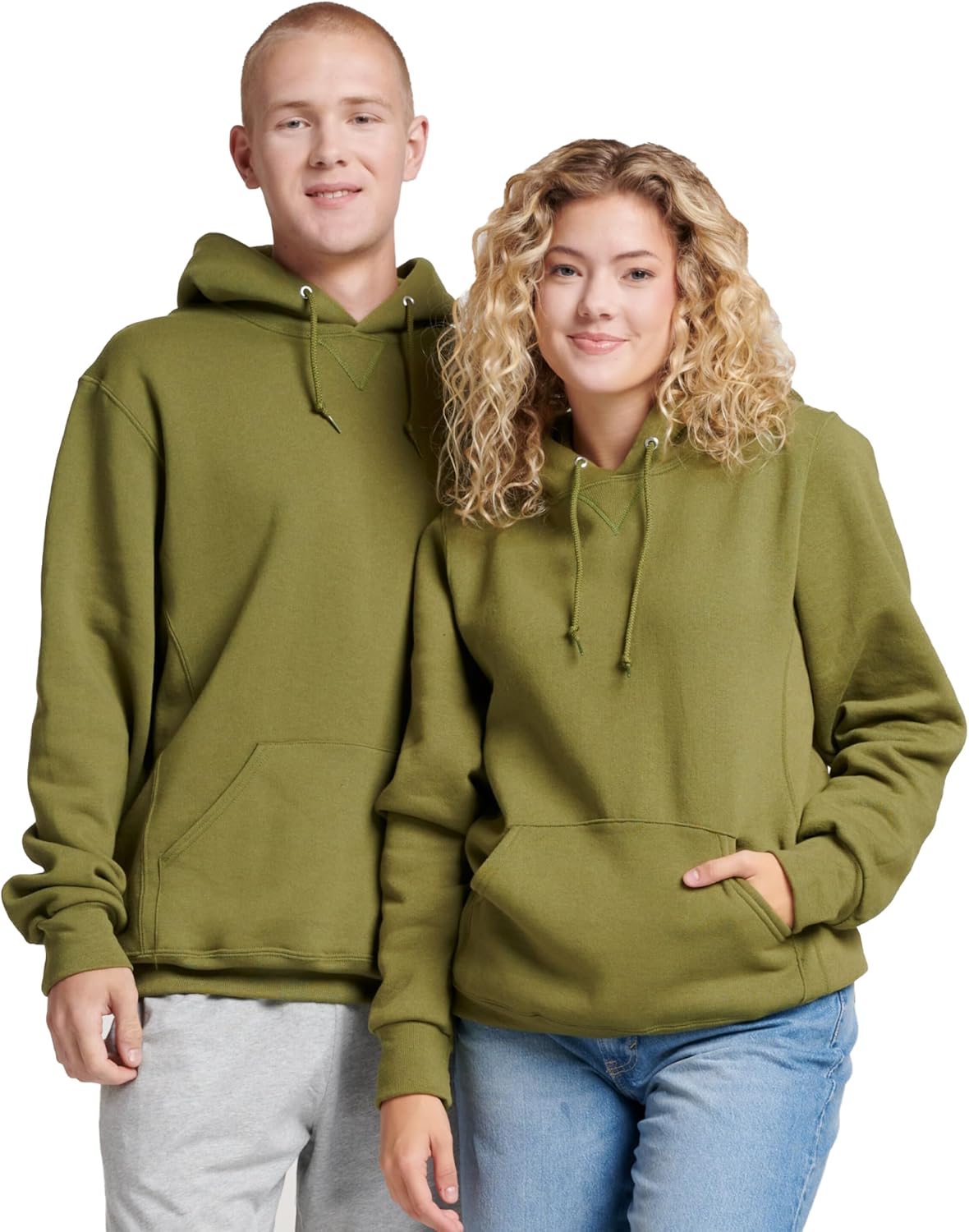 mens Dri-power Fleece Hoodies, Moisture Wicking, Cotton Blend, Relaxed Fit, Sizes S-4x
